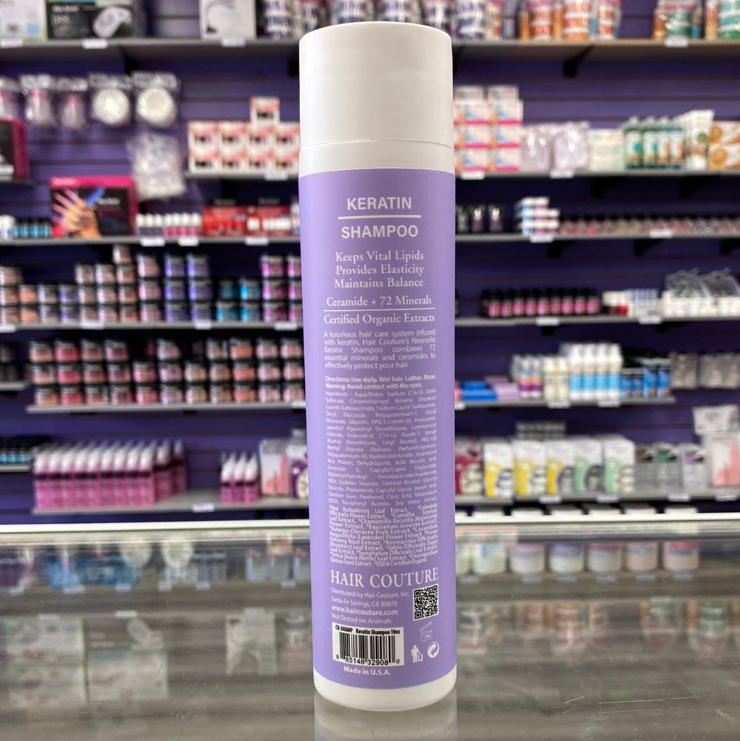 Hair Couture NEONELLO Keratin Shampoo 10 Fl Oz