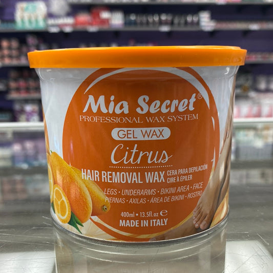 Mia Secret Gel Wax Citrus Hair Remover 13.5 Oz