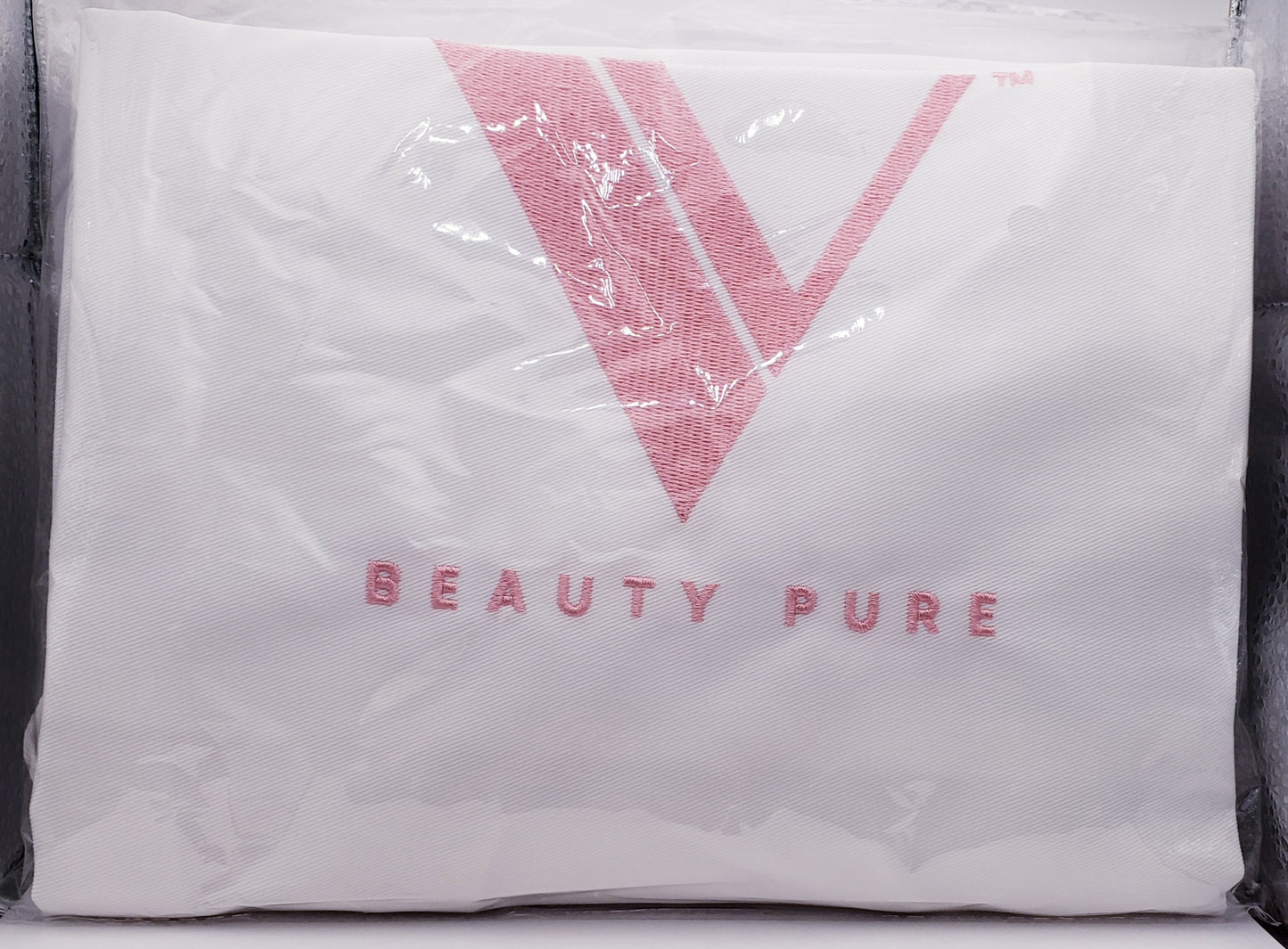 V BEAUTY PURE APRON WHITE/PINK