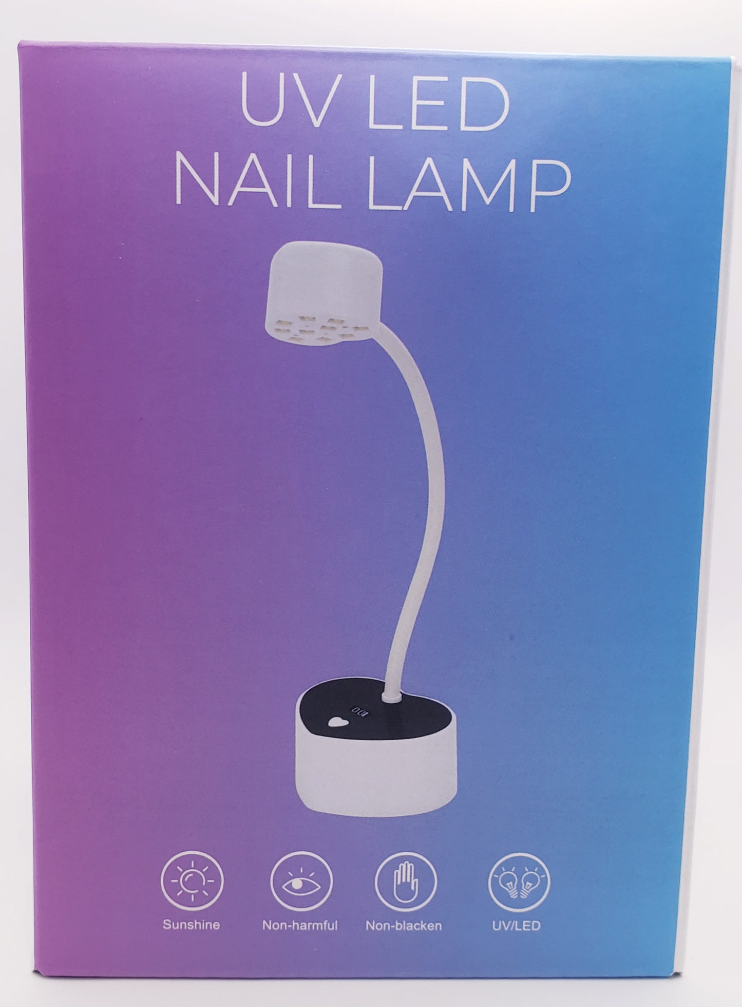 MINI HEART UV LED NAIL LAMP 30W (WHITE)