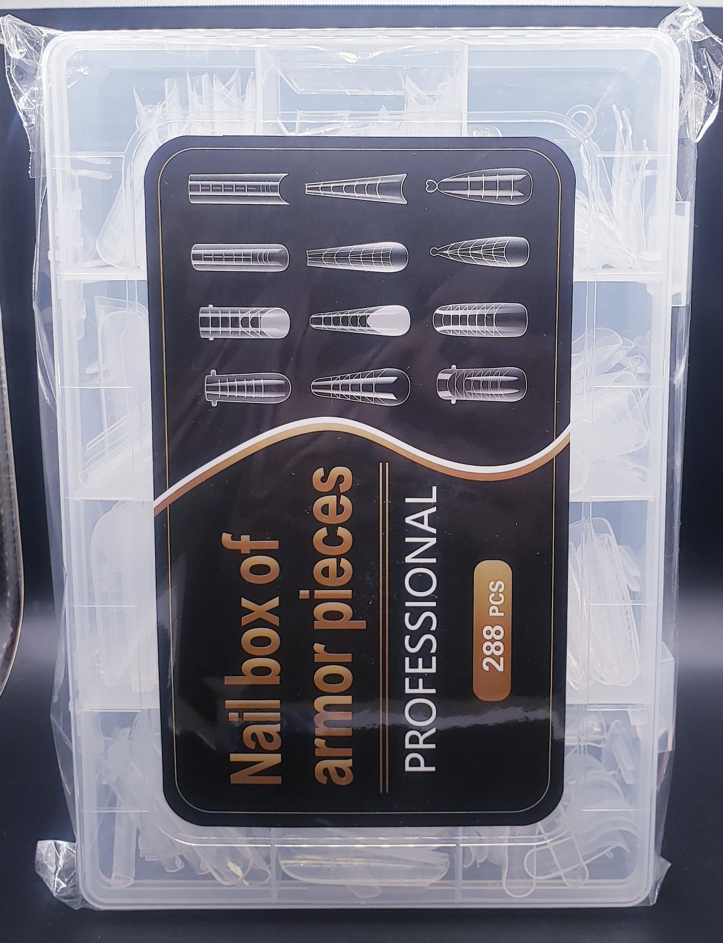 DUAL NAIL FORM TIP PROFESSIONAL 288 PCS