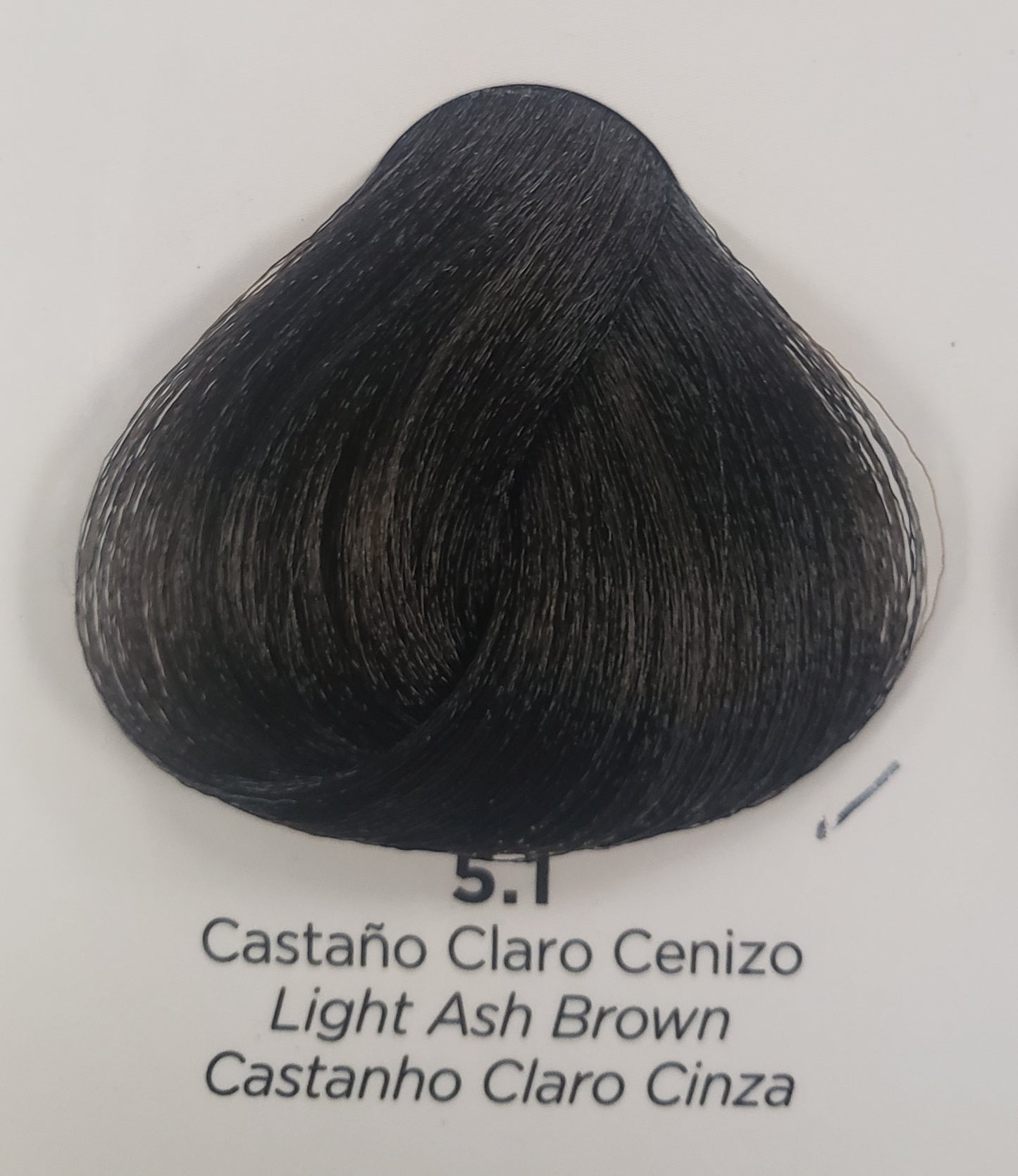 KUUL COLOR SYSTEM ANTICOPPER TONES #5.1 LIGHT ASH BROWN