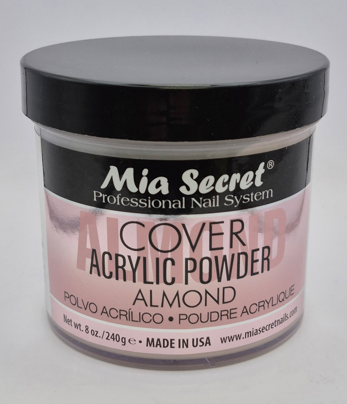 MIA SECRET ACRYLIC POWDER 4.OZ ALMOND