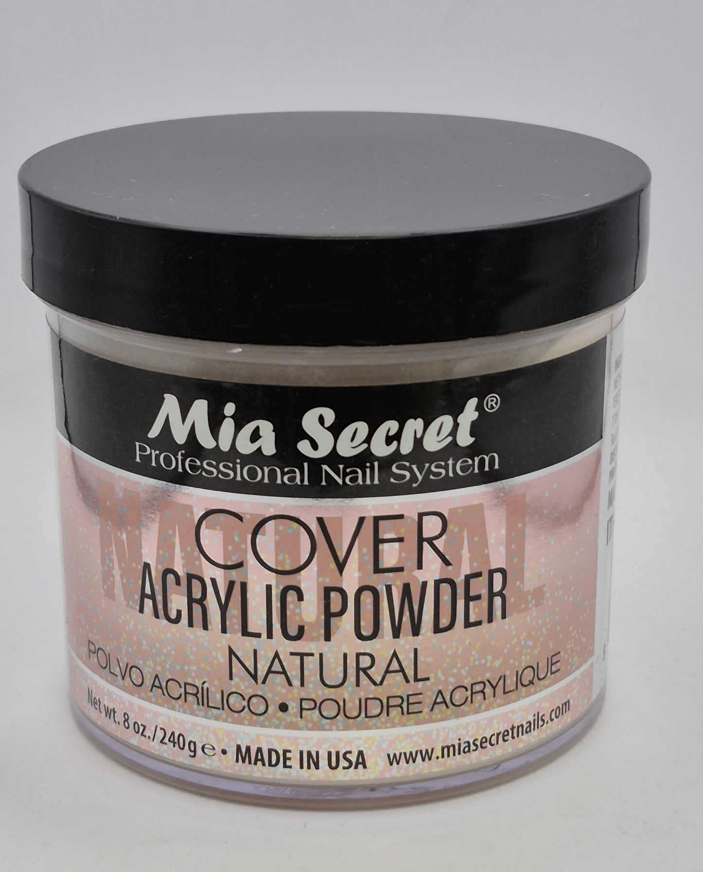MIA SECRET ACRYLIC POWDER 4.OZ COVER NATURAL