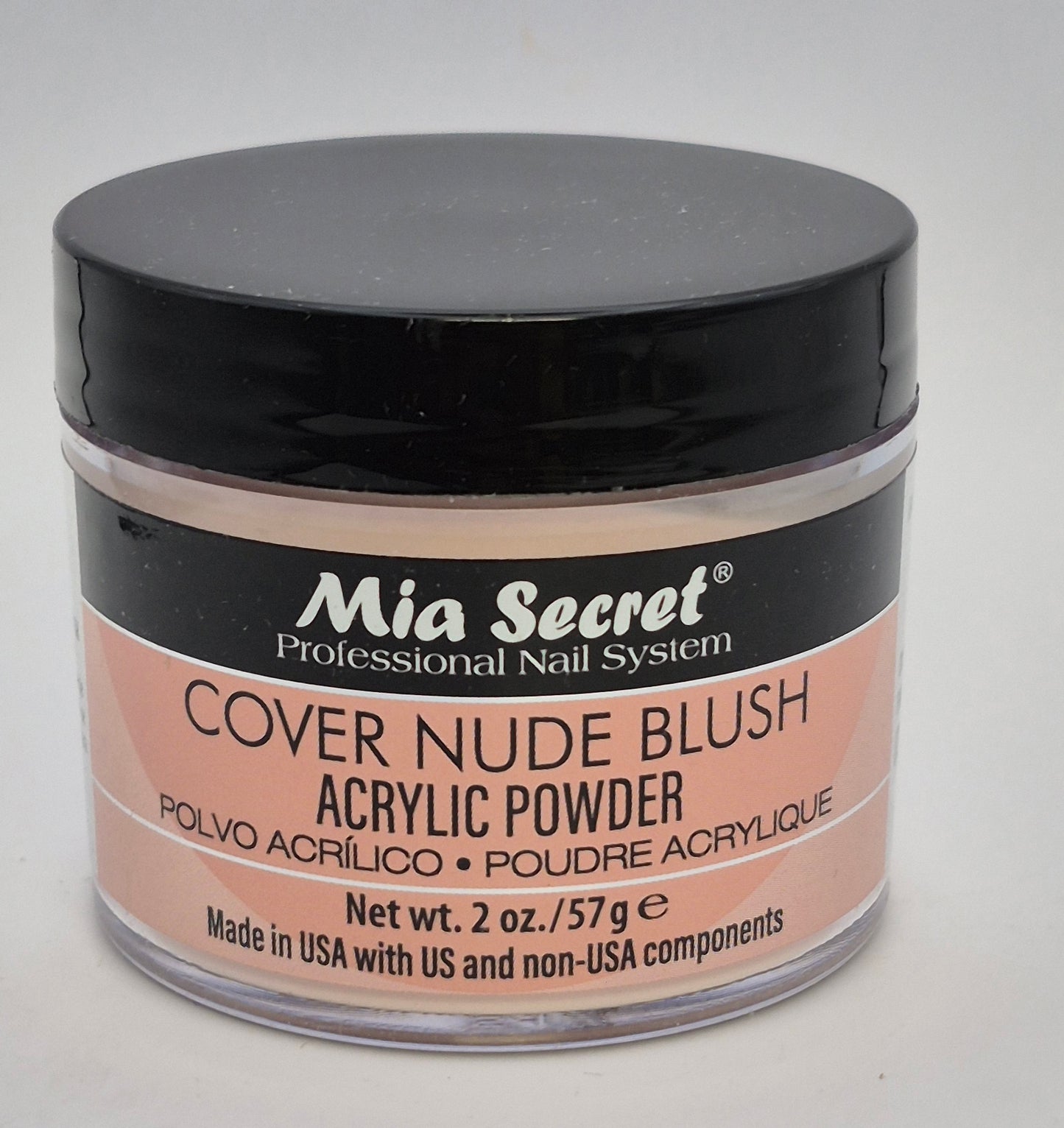MIA SECRET ACRYLIC POWDER 2.OZ COVER NUDE BLUSH