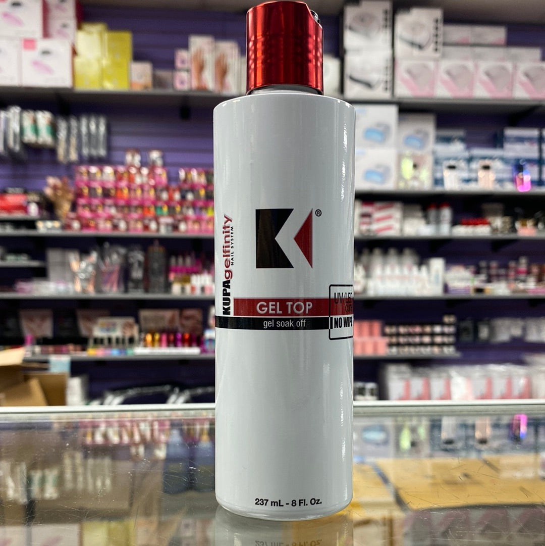 Kupa Gelfinity Gel Top Coat, Gel Soak Off