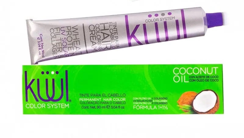 KUUL Fantasy Nails Permanent Hair Color, Coconut Oil 3.04 fl oz