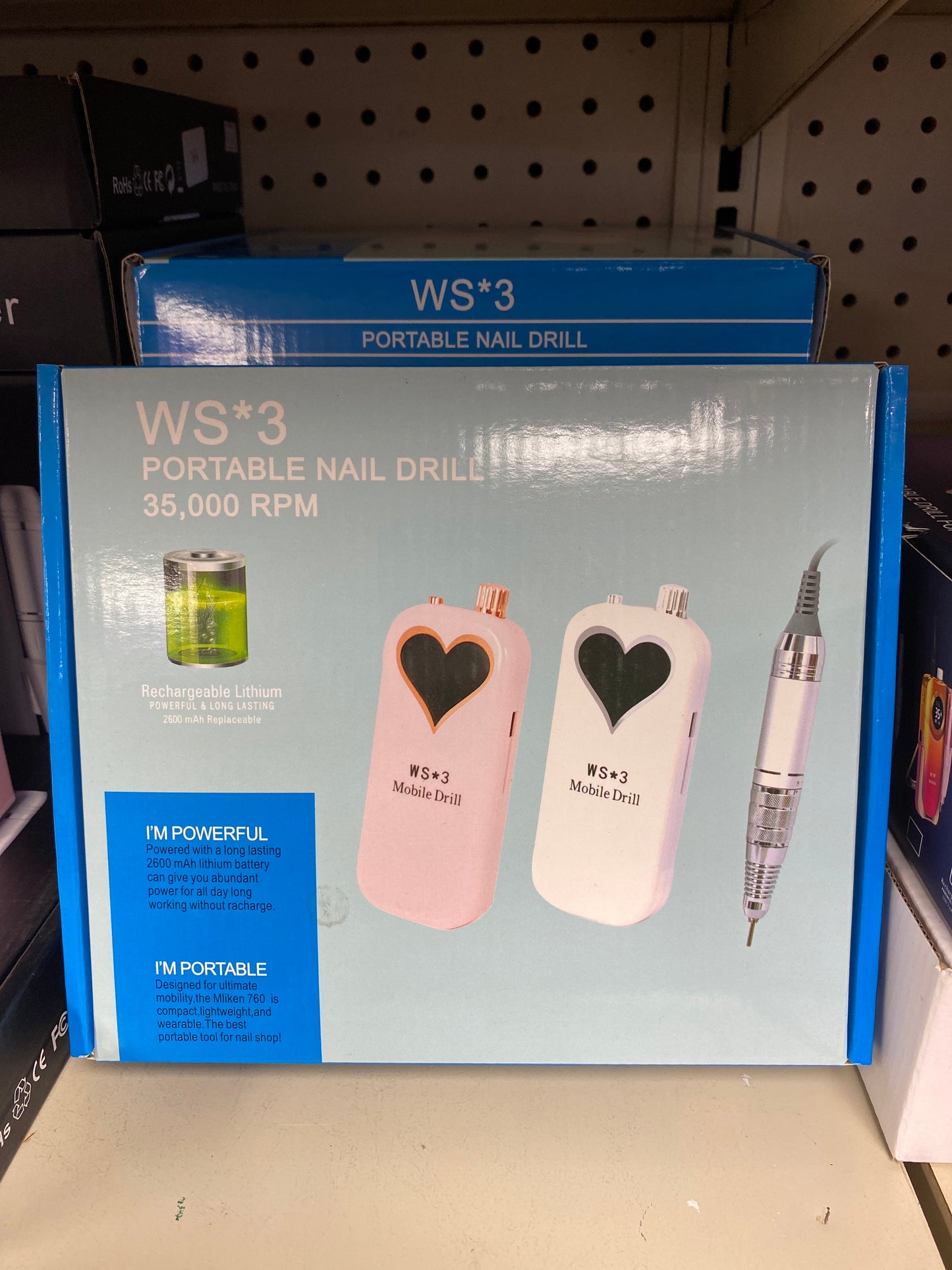 Portable Nail Drill- WS*3