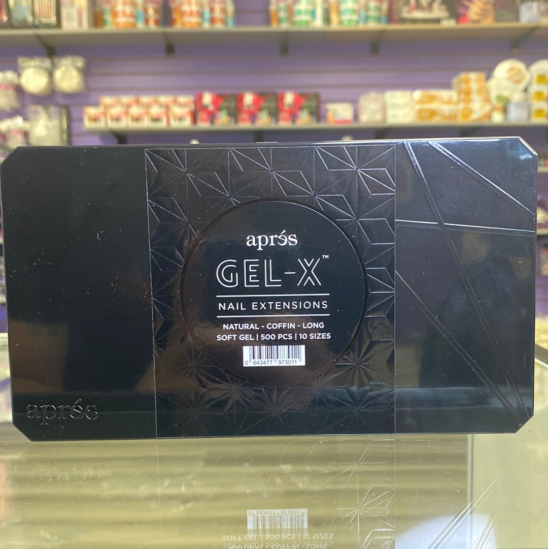 apres Gel-X Nail Extensions Tips (10 Sizes)- 500 PCs