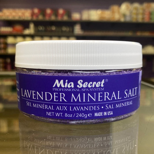 Mia Secret Lavender Mineral Salt 8 Oz