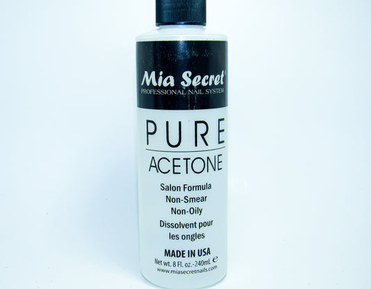 Mia Secret Pure Acetone (4 or 8 OZ)