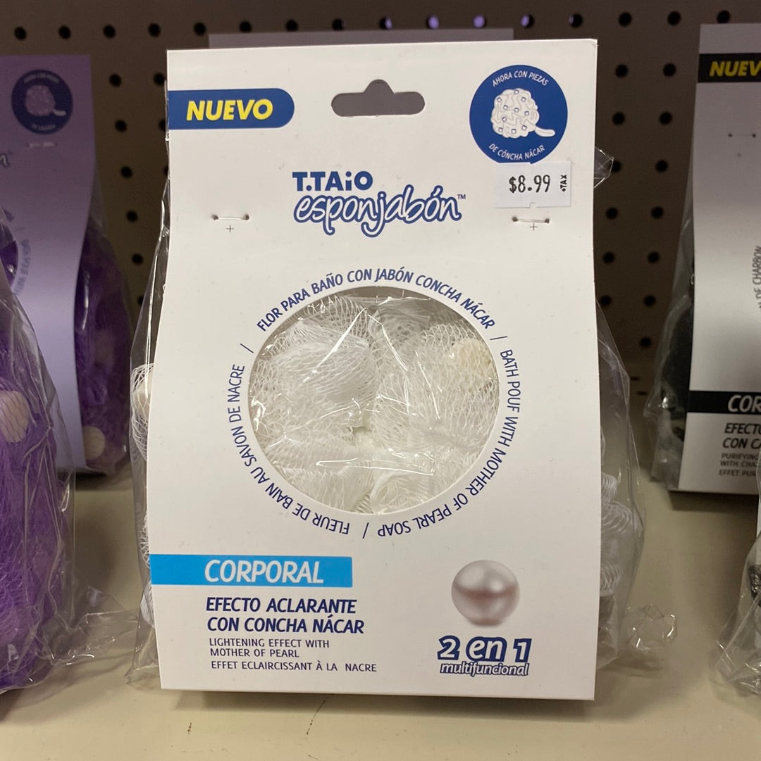 T. Taio Esponjabon Bath Sponge 2 in 1