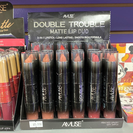 Amuse Double Trouble Matte Lip Duo 2 in 1