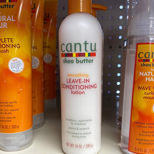 Cantu Leave In Conditioning Lotion Soothing 10 Oz