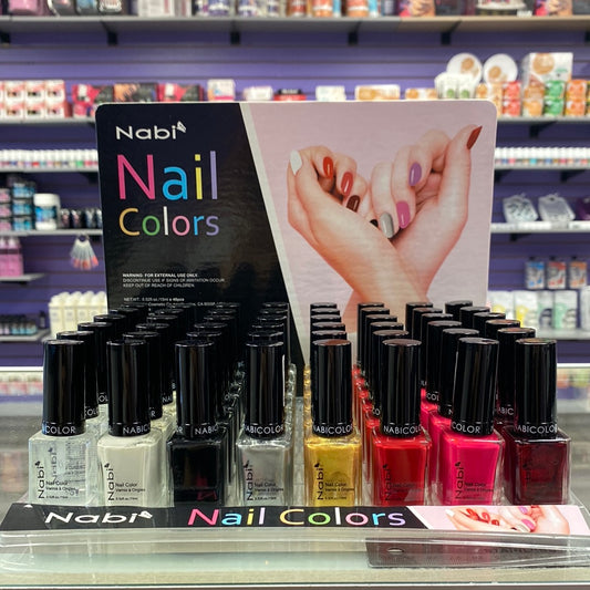 Nabi Nail Colors (16 Colors, 1 Pc each)