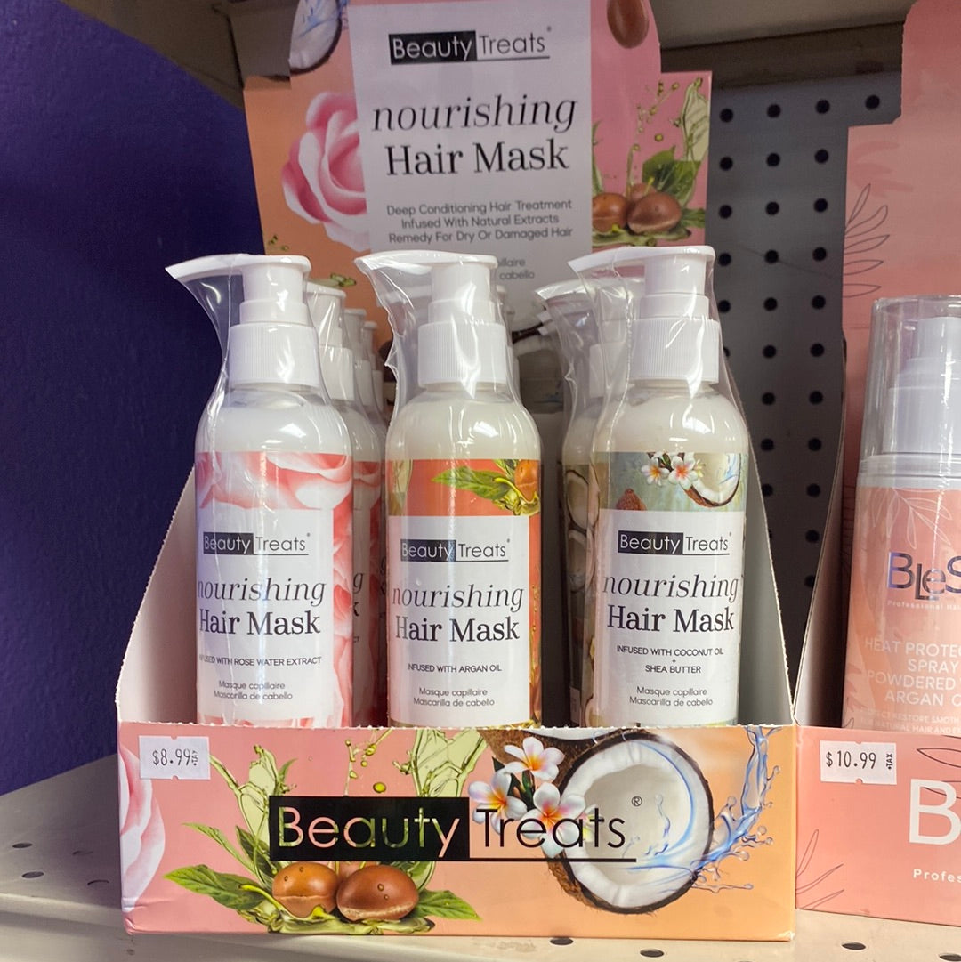 Beauty Treats Nourishing Hair Masks- 8.4 Fl Oz – Gardenia Beauty