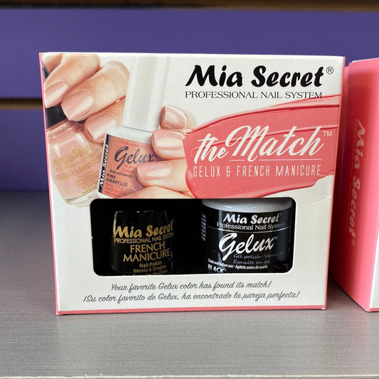 Mia Secret The Match- Gelux/French Manicure Kit