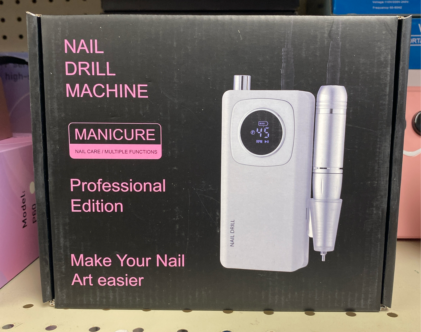 Portable Nail Polisher Drill V4