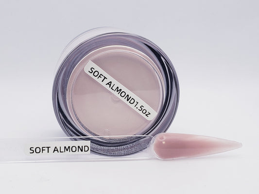 NEW GARDENIA BTY ACRYLIC POWDER 1.05 OZ ( SOFT ALMOND )