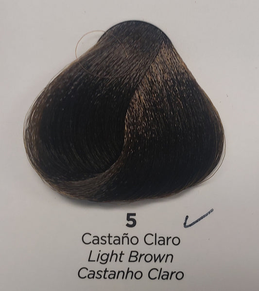 KUUL COLOR SYSTEM NATURAL HAIR COLOR #5 LIGHT BROWN