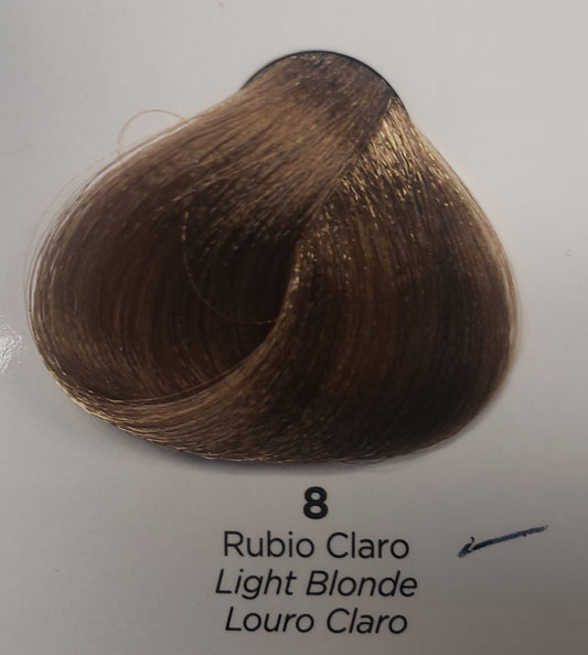 KUUL PERMANENT HAIR COLOR  NATURAL #8 LIGHT BLONDE