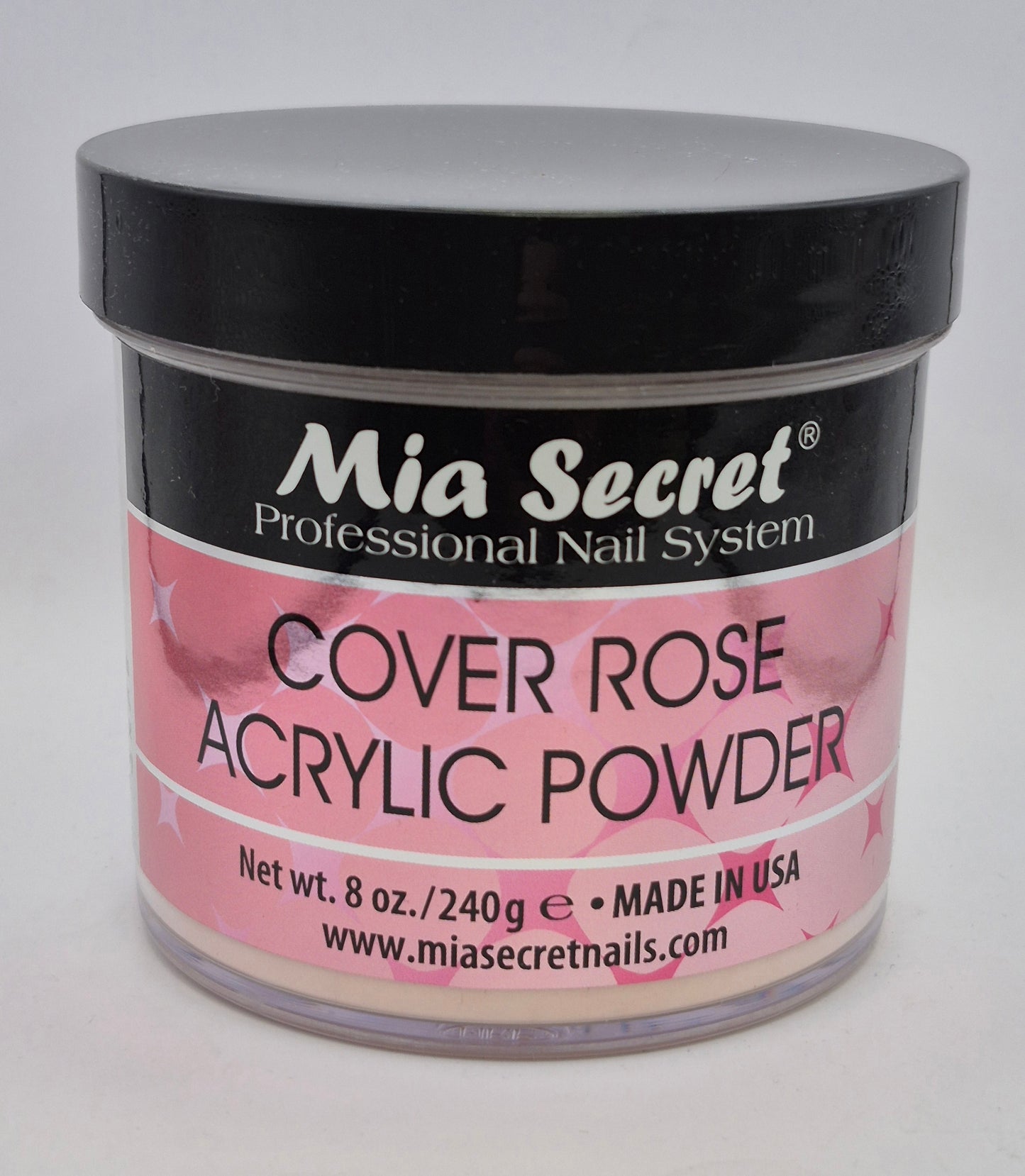 MIA SECRET ACRYLIC POWDER 4.OZ COVER ROSE