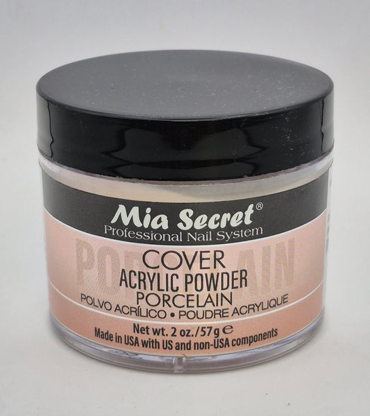 MIA SECRET COVER ACRYLIC POWDER 2.OZ PORCELAIN