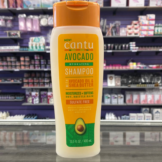 Cantu Shampoo Avocado Oil + Shea Butter 13.5 Fl Oz