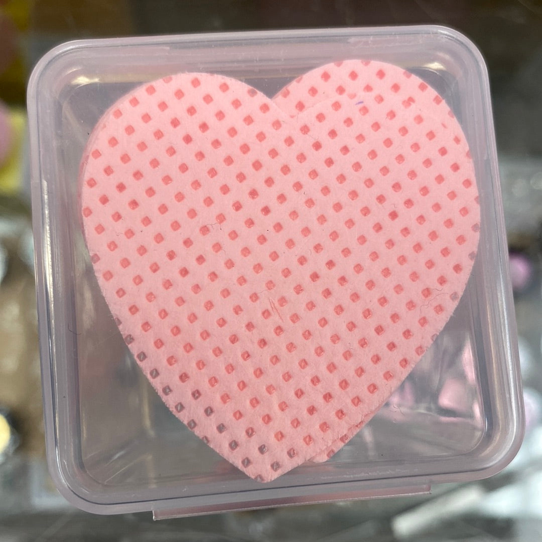 Nail Wipes- Heart Shaped (2 Pack)