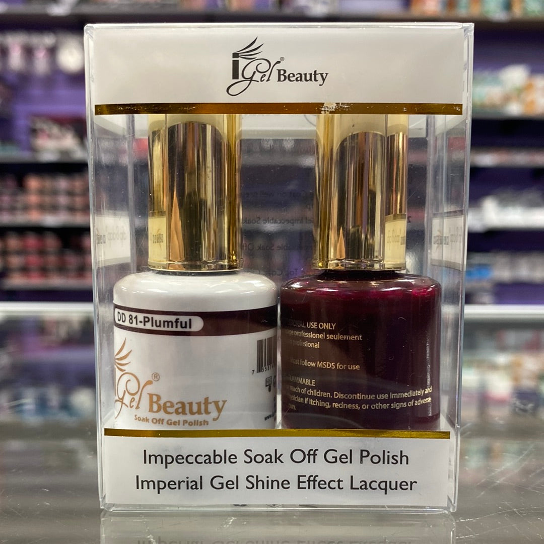 iGel Beauty Duo Pack- Gel Polish & Lacquer