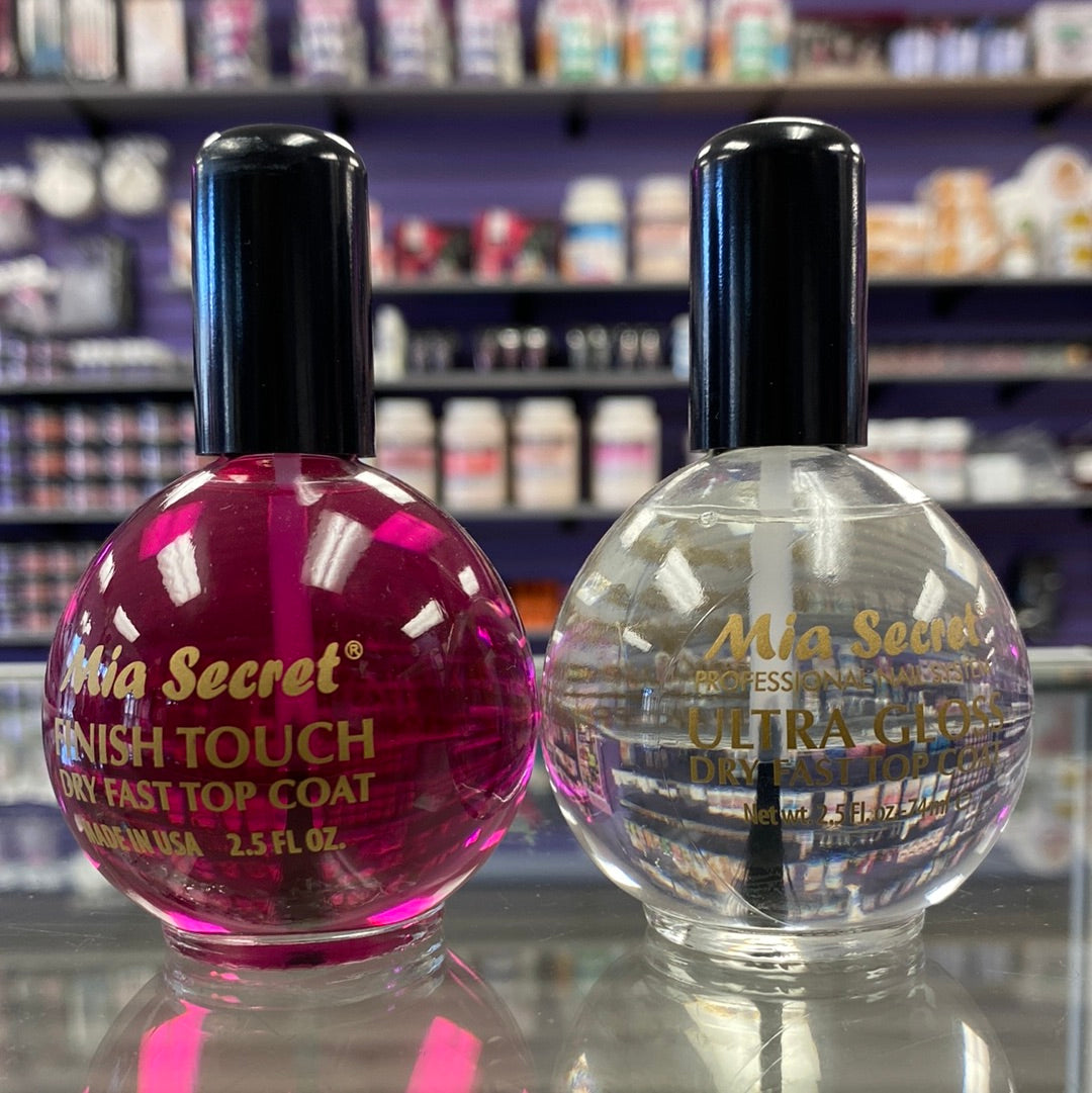 Mia Secret Ultra Gloss & Finish Touch Top Coats 2.5 Oz