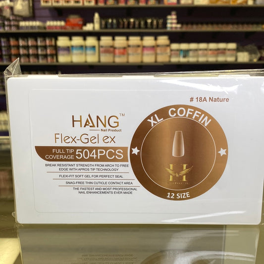 Hang Flex-Gel Ex Full Coverage- 504 Pc Tips