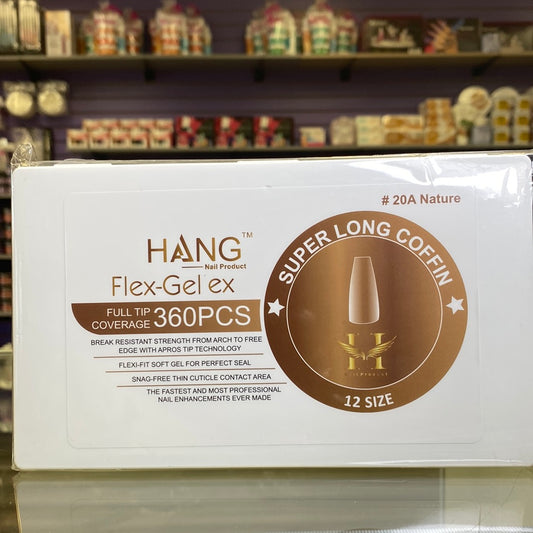 Hang Flex-Gel Ex Full Coverage- 360 Pc Tips