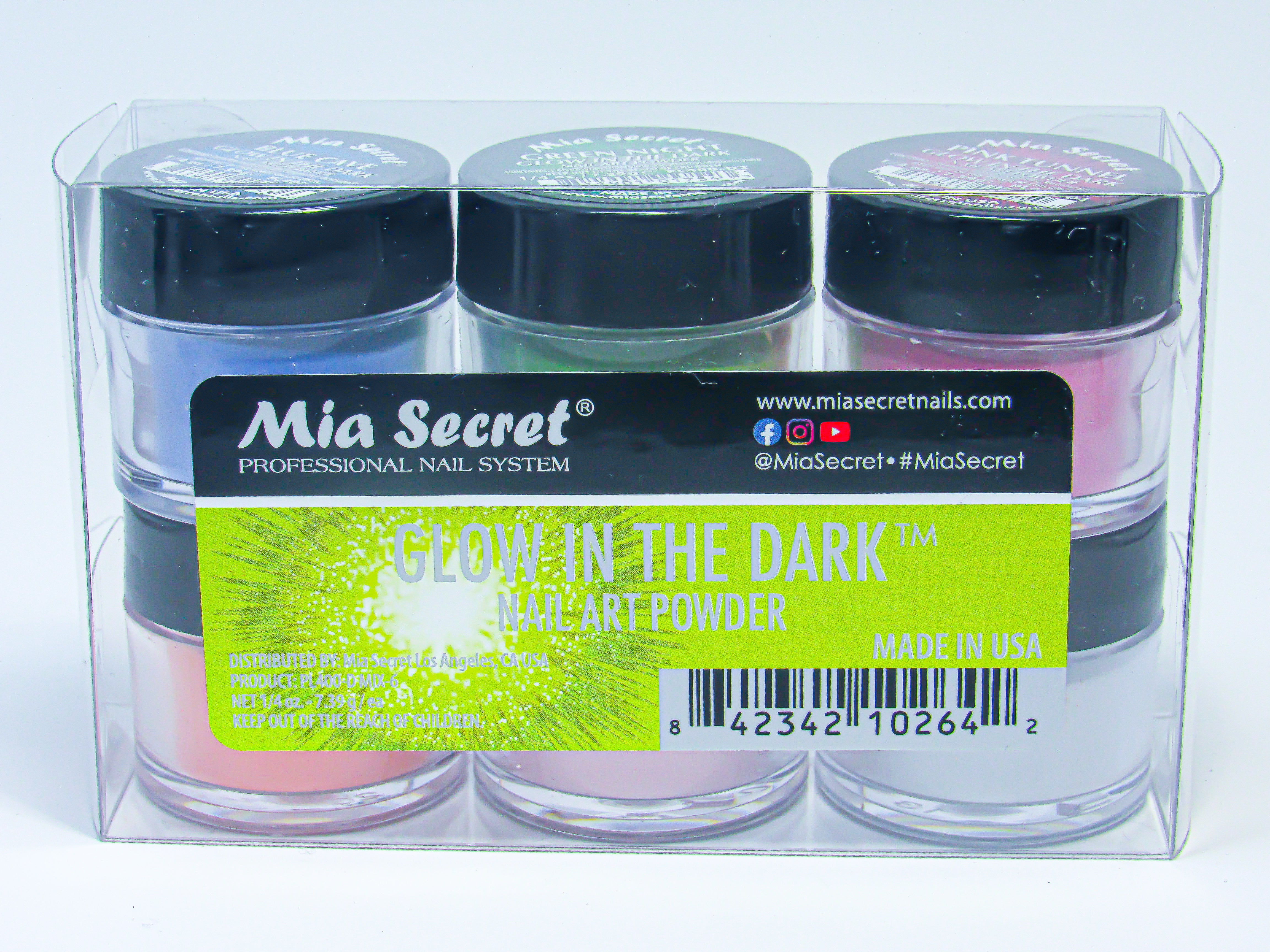 Mia secret glow outlet in the dark