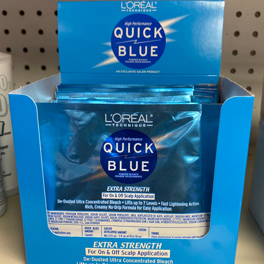 L’Oreal High Performance Quick Blue Powder Bleach- Scalp