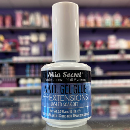 Mia Secret Nail Gel Glue for Extensions 0.5 Oz